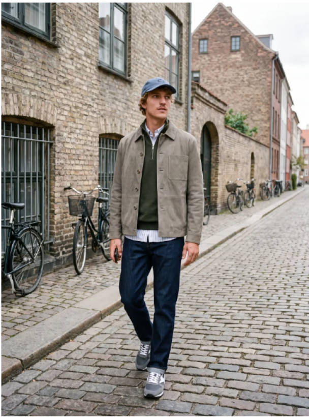 Milano Stitch Half Zip - Image 3