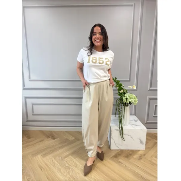 MdcFienna pants, beige - Image 1
