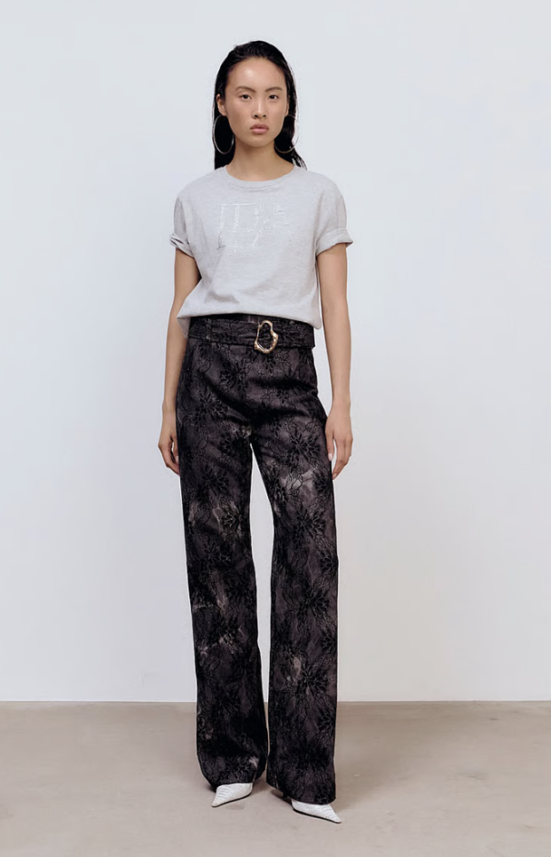 Sandoval Trousers - Black Tie Dye  - Image 1