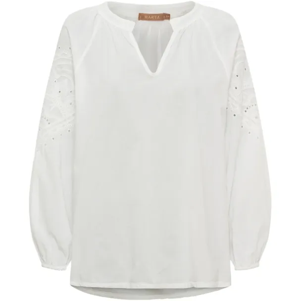 MdcSevina bluse, offwhite - Image 2