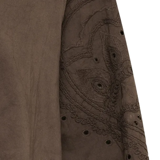 MdcSevina bluse, brun - Image 3