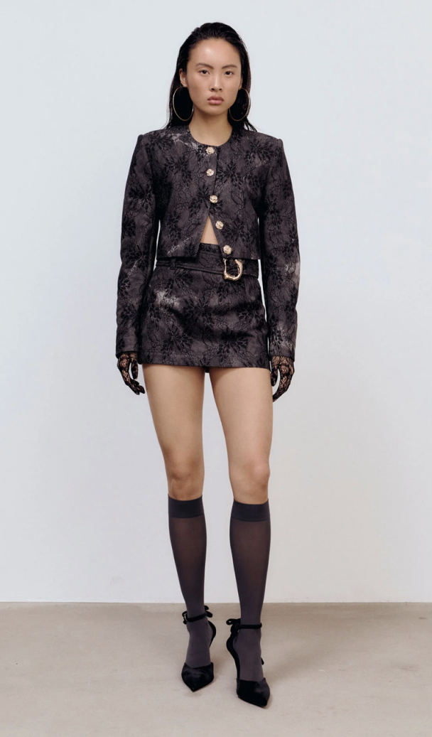 Faye Jacket - Black Tie Dye  - Image 1
