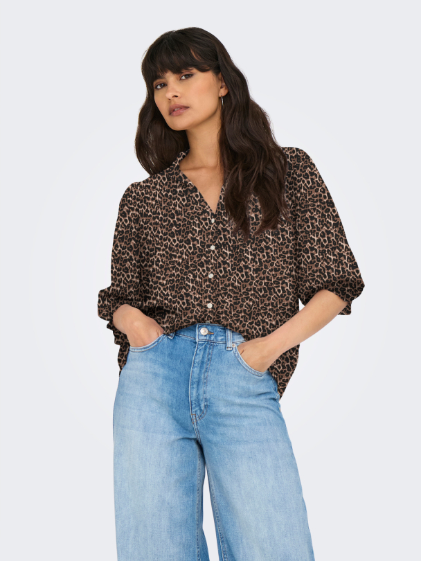 ONLRAYA 3/4 SHIRT WVN NOOS 100% VISKOSE - Image 2