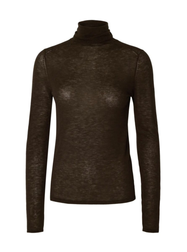 Wendy Wool Knit Roll Neck - Delicioso