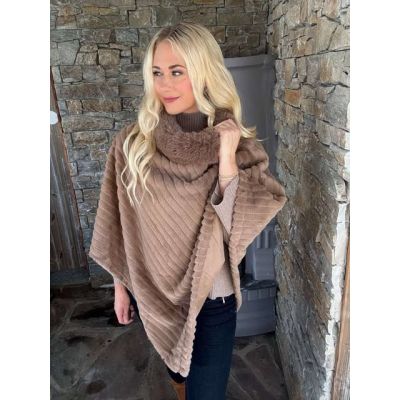 M Jeans Cut poncho onesize