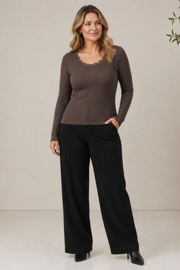 Marc Lauge Rib topp - Image 1