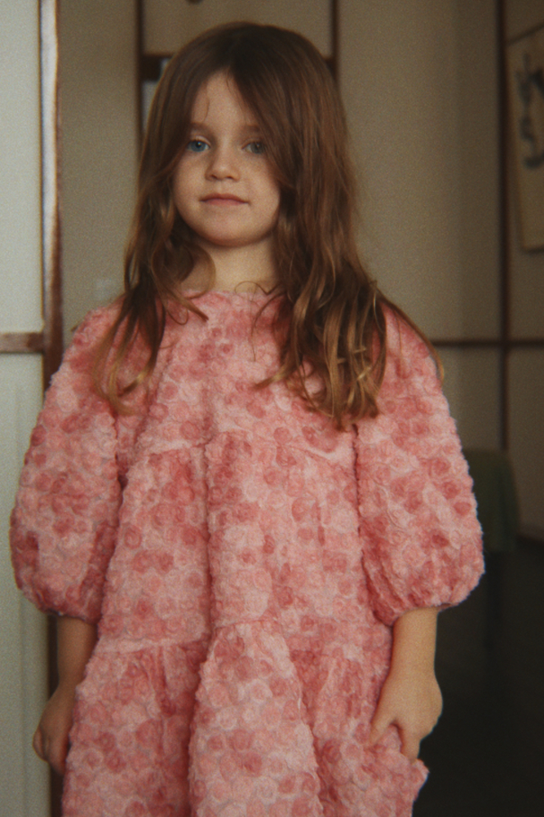Ally LS Flower Dress - Veiled Rose - Image 4