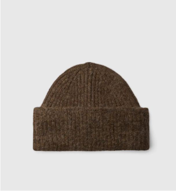 Lulu Wool Blend Knit Beanie - Image 1