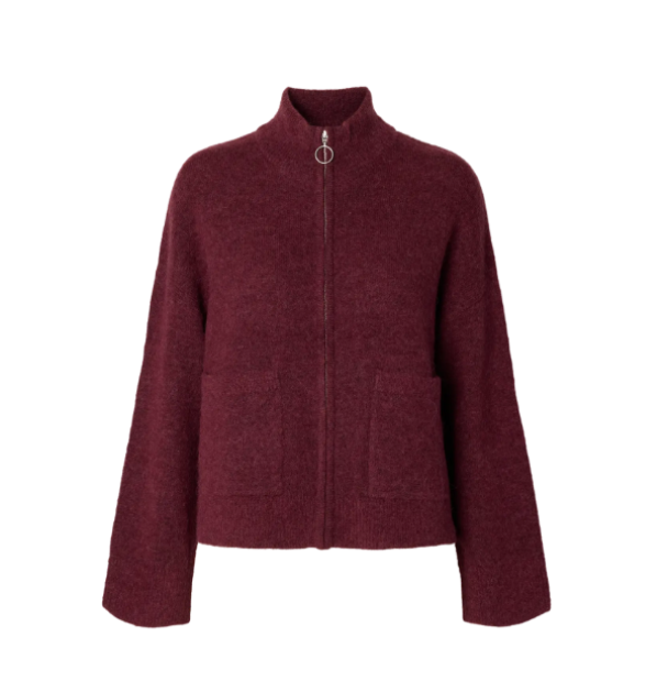 Sia Zipper Cardigan - Image 1