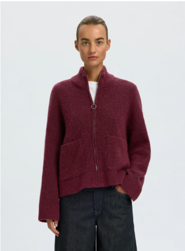 Sia Zipper Cardigan - Image 2