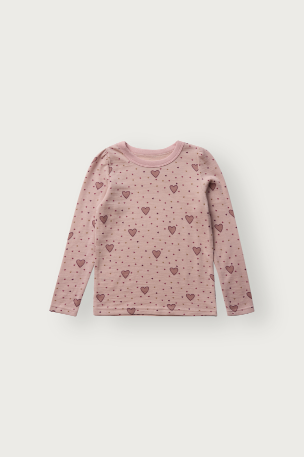 HCAbba Hearts Puff Ullgenser Rosa - Image 1