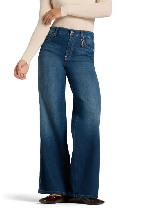 Aimee mit Charm – Lefthand stoned Jeans fra Cambio