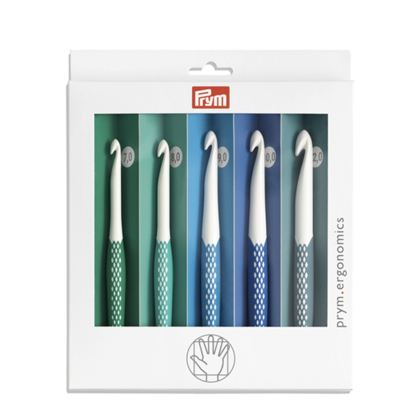 Prym Ergonomics Sett Heklenål 5stk – 7,0-12,0