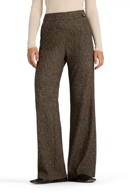 Ava Utility Tweed Jersey Pants fra Cambio