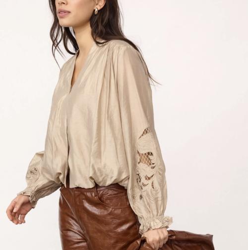 DelinCC Balloon Emb Shirt – Co’Couture