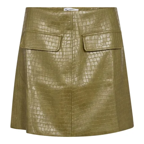 DebraCC Croco Mini A-Skirt – Co’Couture