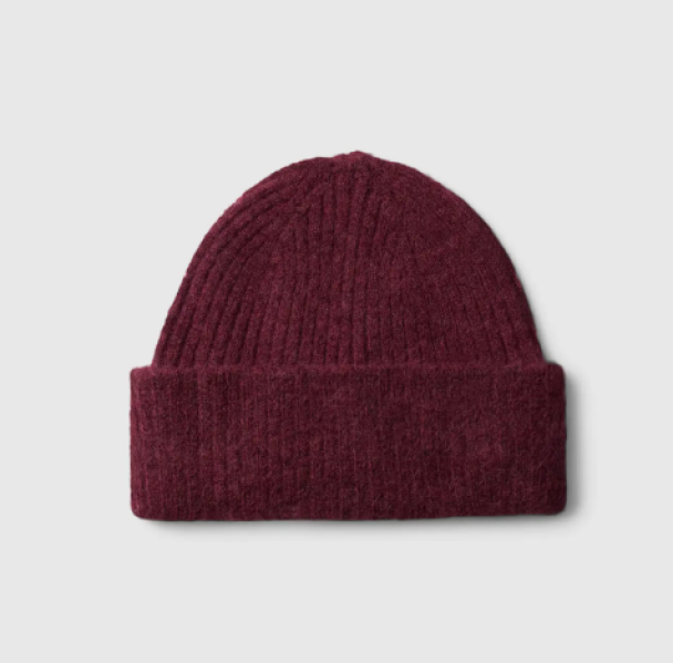 Lulu Wool Blend Knit Beanie - Image 1