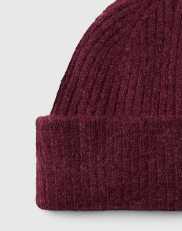 Lulu Wool Blend Knit Beanie - Image 2