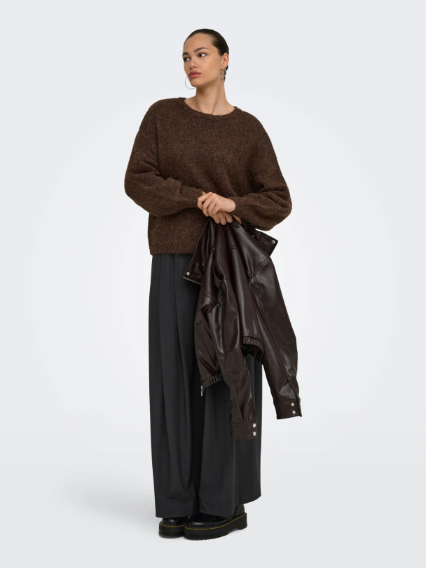 ONLNELLIE LS O-NECK KNT NOOS - Image 5
