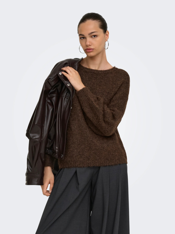 ONLNELLIE LS O-NECK KNT NOOS - Image 4