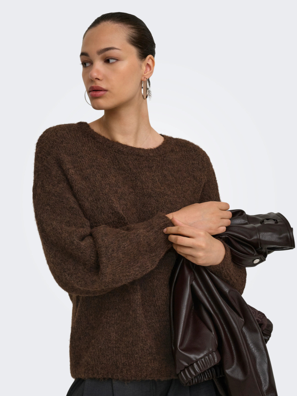 ONLNELLIE LS O-NECK KNT NOOS - Image 3