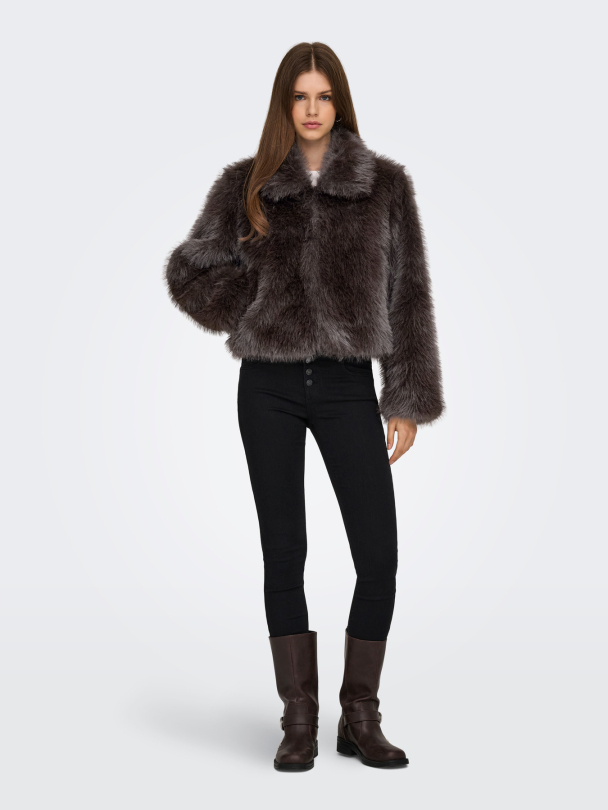 ONLMANNY FAUX FUR JACKET OTW NOOS - Image 4