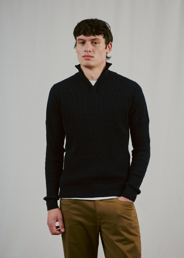 BS Simbel regular fit genser, navy - Image 1