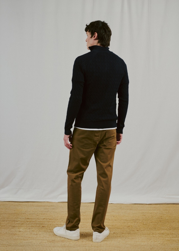 BS Simbel regular fit genser, navy - Image 4