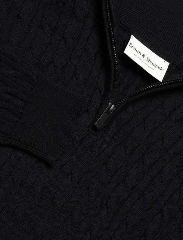 BS Simbel regular fit genser, navy - Image 6