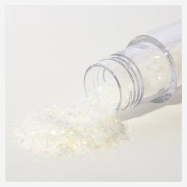 Magic Sparkles Glitterflak  - White Crystal - Image 3