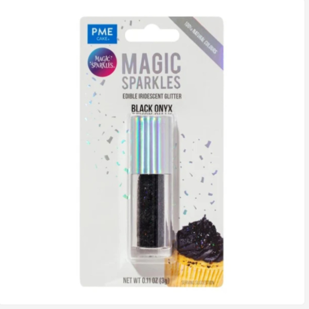 Magic Sparkles Glitterflak - Black Onyx - Image 1