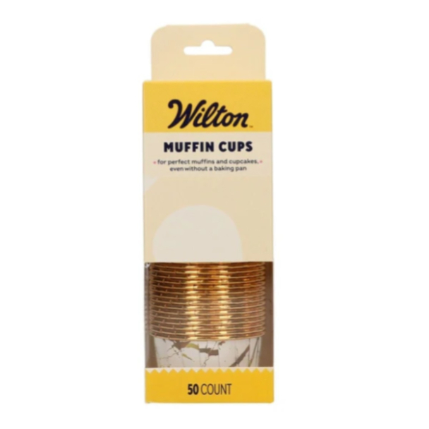 Wilton Muffinsform Kopp Marmor Hvit 50stk