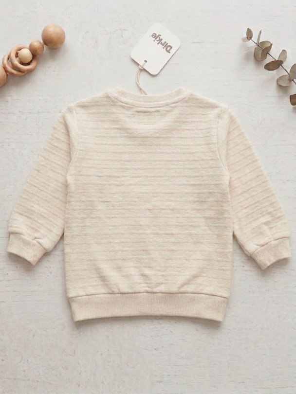 Genser Bomull Beige - Image 2