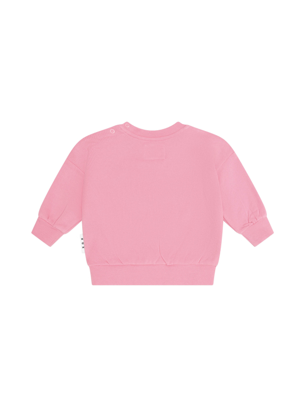 Strawberry Emb Sweatshirt - Flamingo - Image 2
