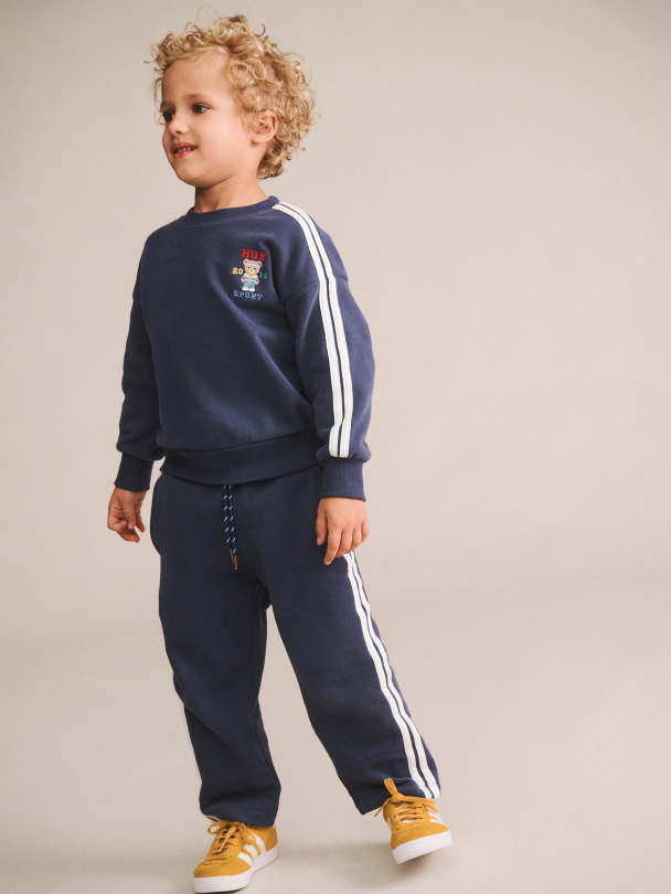 Sporty Stripe Sweatshirt - Ink - Image 5