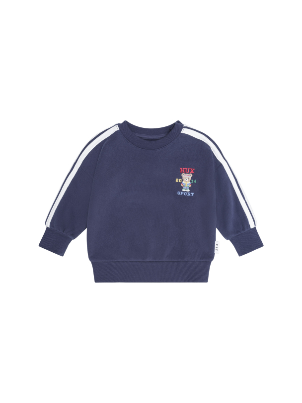 Sporty Stripe Sweatshirt - Ink - Image 1
