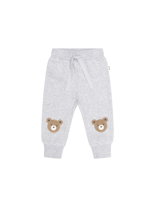 Furry Huxbear Trackpant - Grey Marle - Image 1