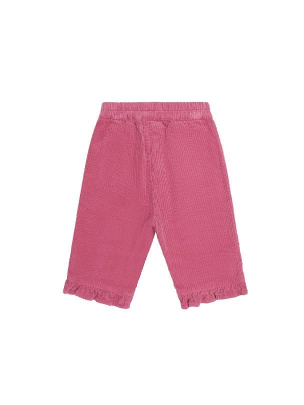 Berry Cord Frill Pant - Dusty Berry - Image 2