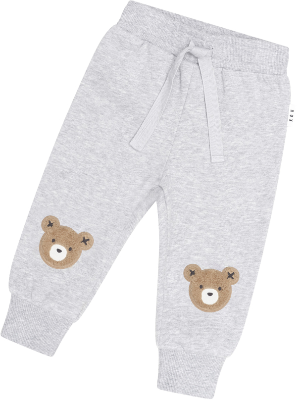 Furry Huxbear Trackpant - Grey Marle - Image 3