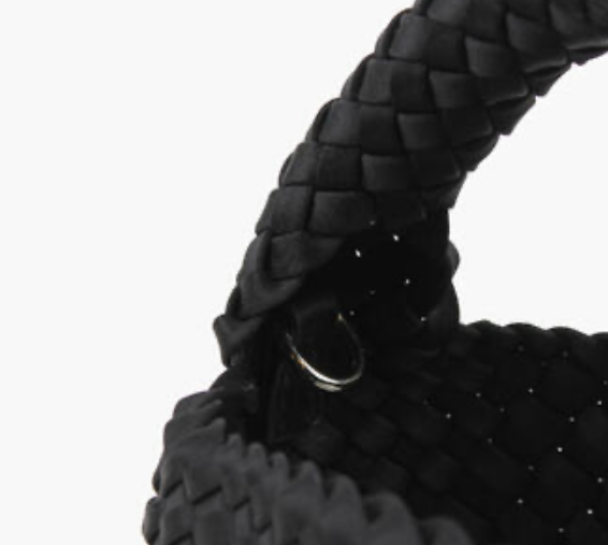 Annabel Neoprene Bucket Bag Small - Sort - Image 3