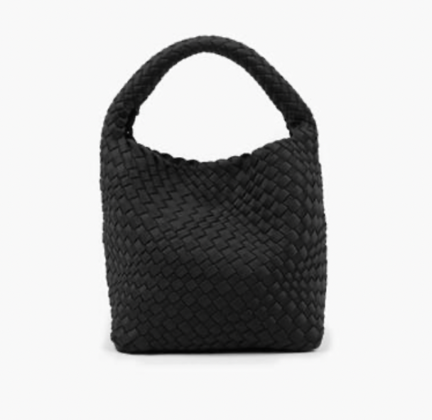 Annabel Neoprene Bucket Bag Small - Sort - Image 1