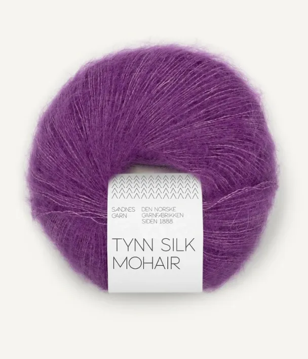 Tynn Silk Mohair plum 5045