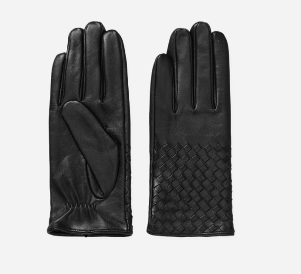 DAY Leather Braid Gloves