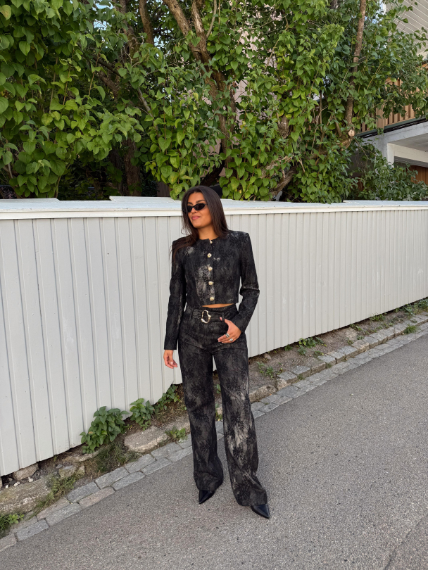 Sandoval Trousers - Black Tie Dye  - Image 5