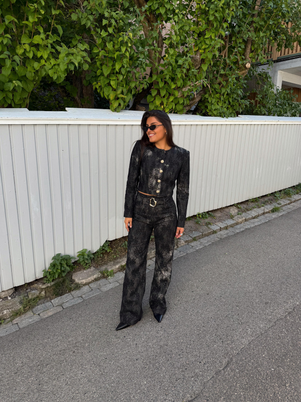 Sandoval Trousers - Black Tie Dye  - Image 6