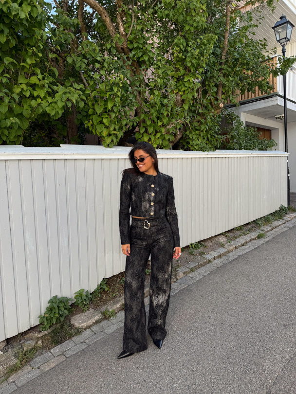 Sandoval Trousers - Black Tie Dye  - Image 4