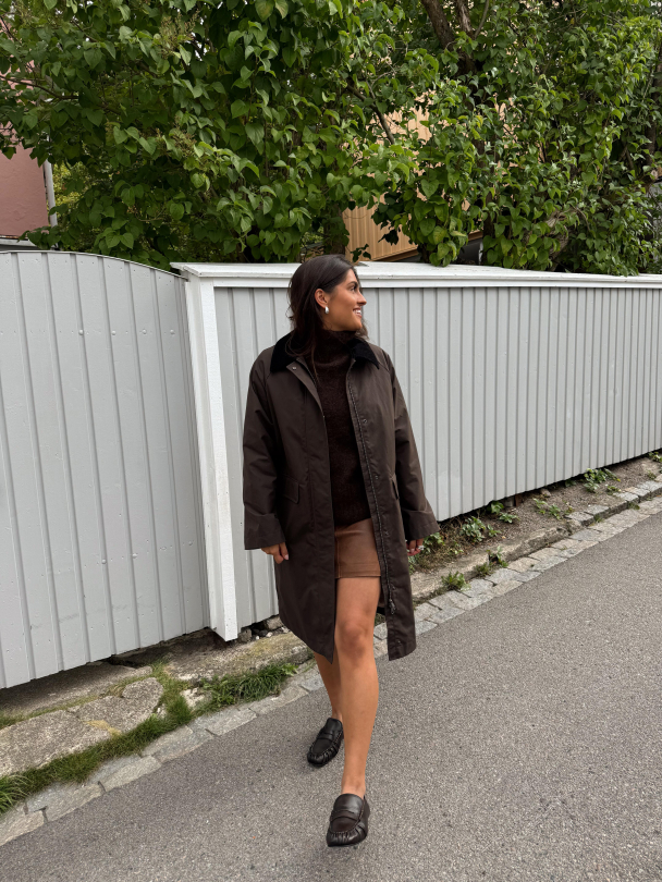 Wilma Waxed Coat - Delicioso  - Image 3