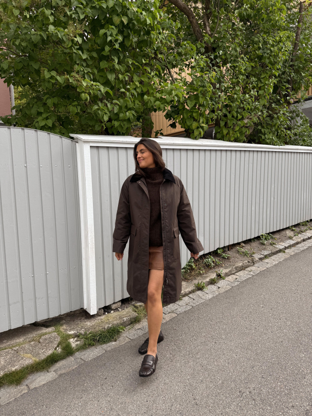 Wilma Waxed Coat - Delicioso  - Image 4