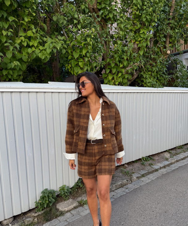 Tailored Jacket - Autumn Checks  - Image 5