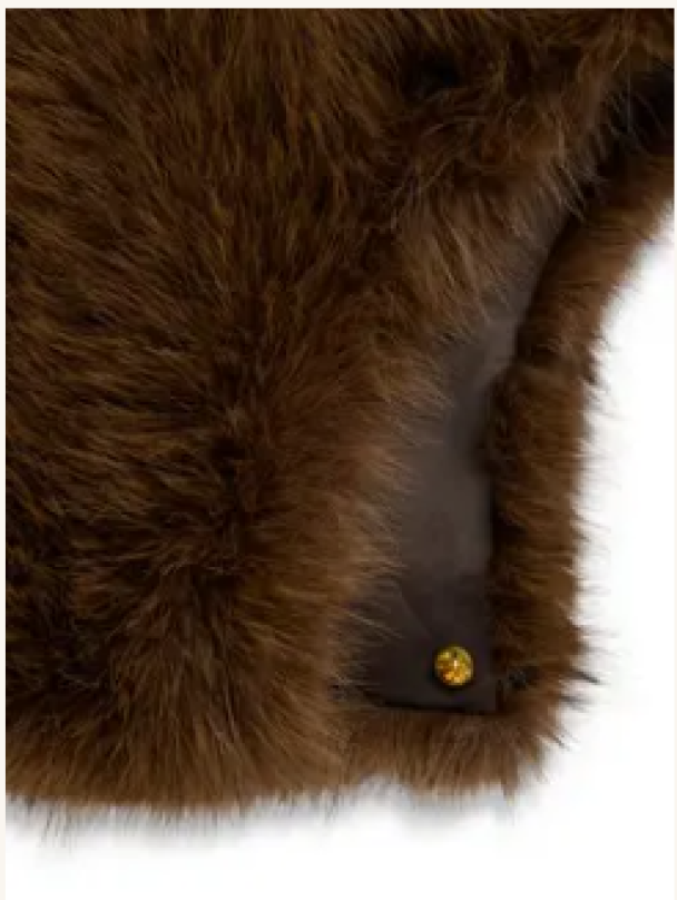 Dina Fake Fur Collar - Image 2